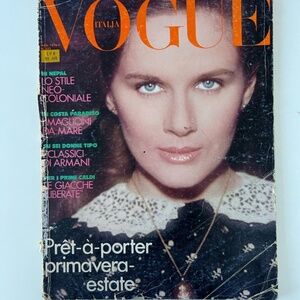 Vogue Italia March 1978-2 with Dominique Sanda by François Lamy